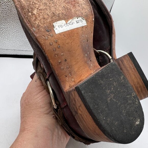 Freebird by Steven Clash Leather Ankle Boot Size 6 - Picture 10 of 13